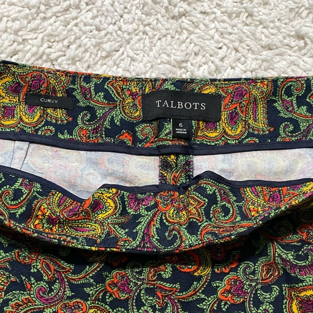 Talbots pants size 6 curvy - Picture 4 of 13